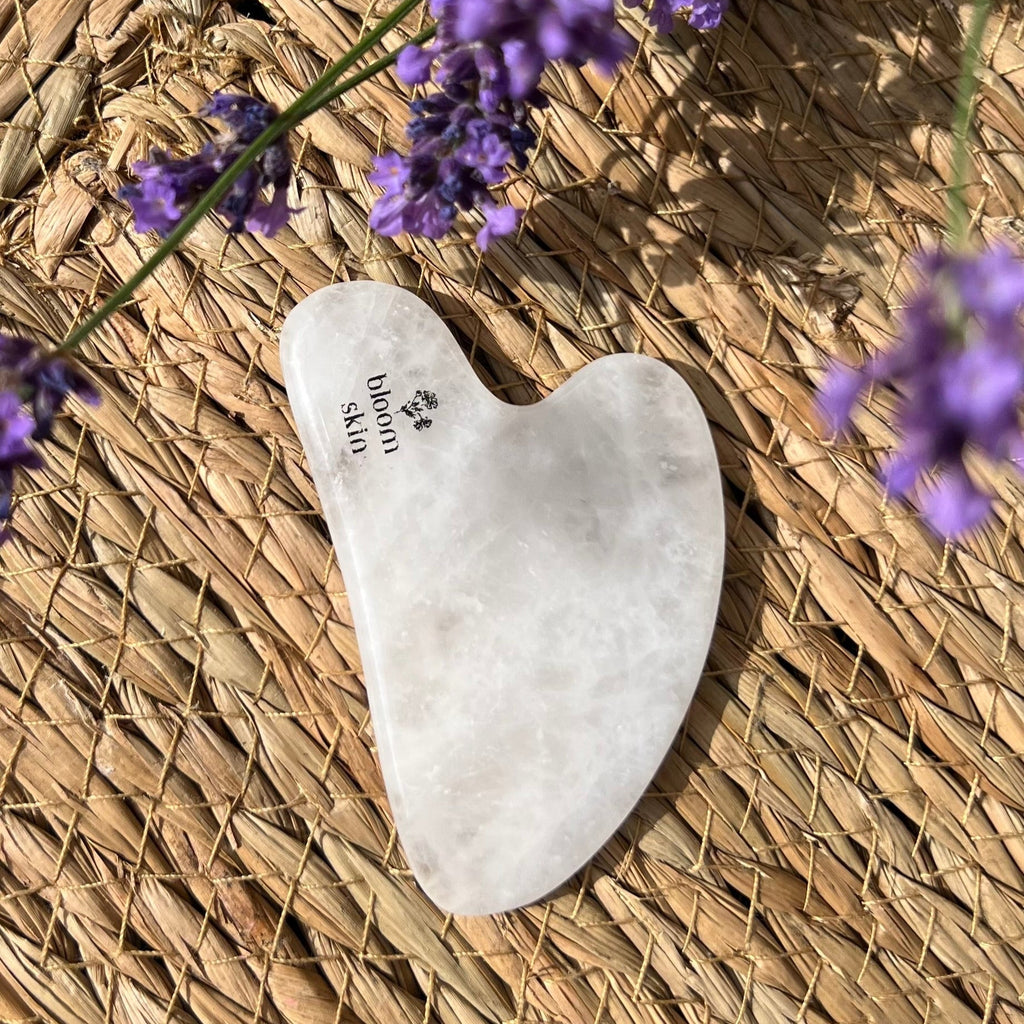 Bloom Skin White Jade Gua Sha