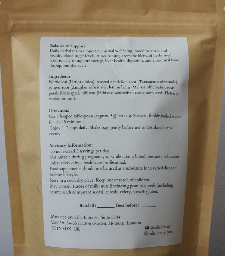 Balance and Support - Herbal Tea - 100g