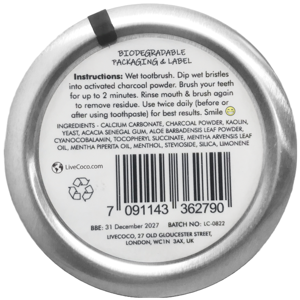 Teeth Cleaning Powder - Vitamins & Aloe Vera