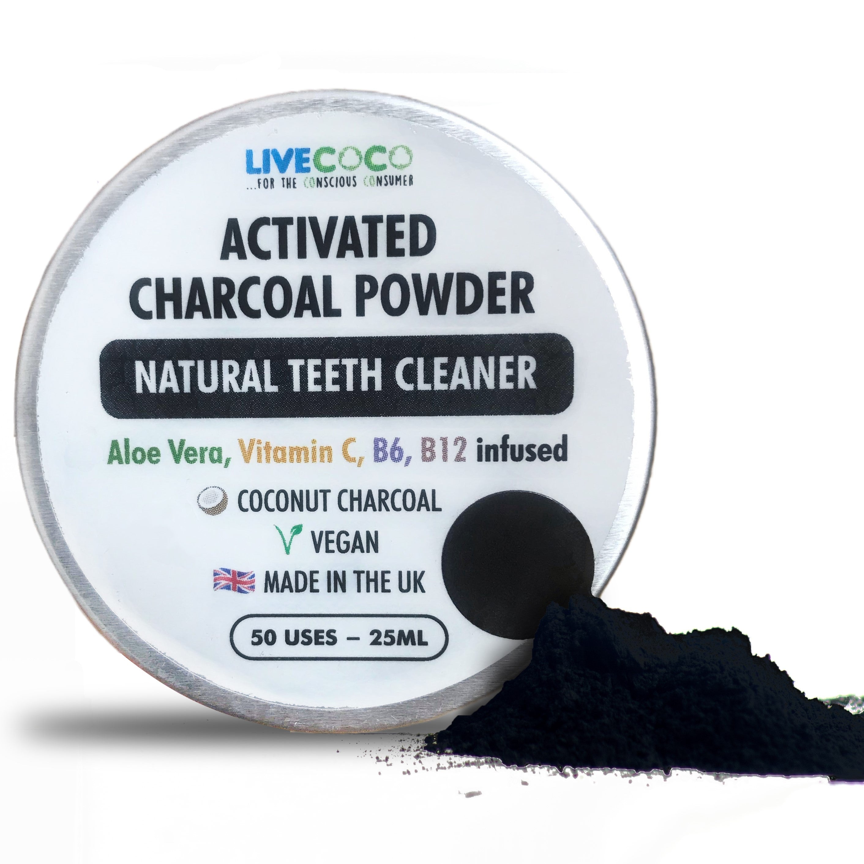 Teeth Cleaning Powder - Vitamins & Aloe Vera